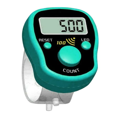 

Big Sale! Yiteos Lcd Electronic Digital Counter Digit Marker Color Digital Electrical Tools Clearance 1Pc Counter Led Luminous Electronic Counter Green Electronic Digital Green