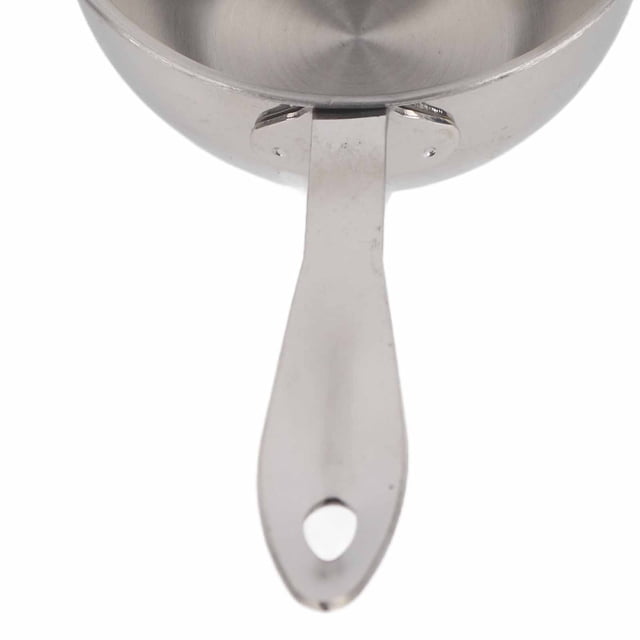 OLLA CALENTORA DE MANTEQUILLE TODO EN , Fondo Plano De Induco, Mini Olla Caliente De Acero Inoxidable Para Mantecilla, Olla Para Leche, Cacerola Pequeña, Sartén De