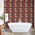 thumbnail image 4 of Ambesonne, Flowers Vintage Peel & Stick Wallpaper for Home, Nostalgic Peony Art, 13"x36", Hot Pink Champagne, 4 of 5