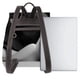 thumbnail image 3 of Balery Black White Fluid Sculpture Mochila de Cuero para Mujeres, Gran Capacidad, Bolsa de Viaje Multifuncional, Mochila de Cuero y Bolsa de Hombro para Mujeres, 3 of 4