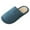 Blue, variant on Womens Mens Scuff Slippers Casual Corduroy House Shoes Furry Lined Indoor Slip on Winter Warm Slides Mint Green Size 8