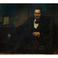thumbnail image 3 of Oscar Björck 22x20 Black Modern Framed Museum Art Print Titled - Portrait of Ernest Thiel (1900), 3 of 5