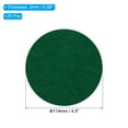 thumbnail image 2 of Fieltro para base de lámpara de 4.5 pulgadas de diámetro, paquete de 20, fieltro adhesivo antideslizante de 2 mm de grosor, verde oscuro, 2 of 7