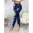 thumbnail image 3 of Aprpith  Women's Jeans Tight and Sexy Pull On Stretchy Tight Ripped Street Style Regular Sizes, 3 of 6