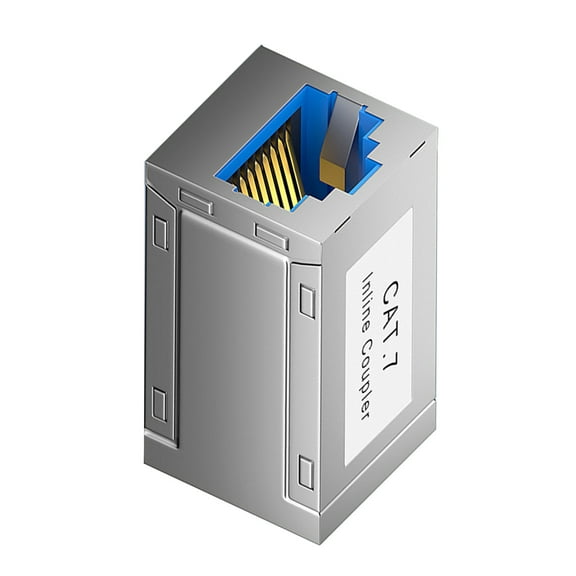 STP Shielded RJ45 Ethernet Coupler Cat6A Cat7 Compatible 10Gbps Fast speed Data Transfer Metal Cable Connectors