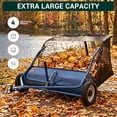 thumbnail image 7 of Tow-Behind 42″ Lawn Sweeper – Heavy-Duty 14 cu.ft. Leaf and Grass Collector with Easy Adjustable Brush and Dumping Rope for Yard, Driveway, and Sidewalk Maintenance, 7 of 7