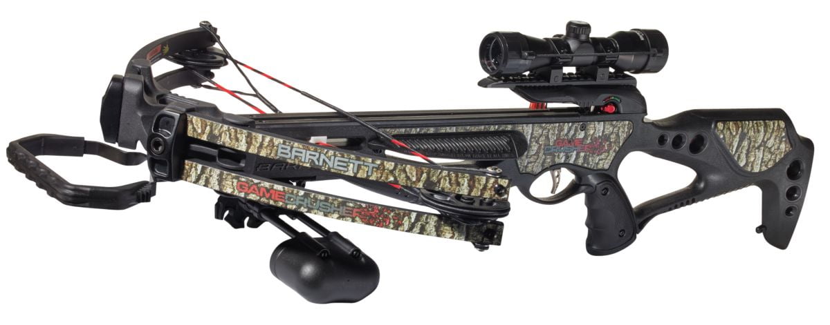 Barnett Gamecrusher Crossbow Package 4x32 Multi Reticle Scope Walmart Com Walmart Com