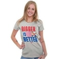 thumbnail image 3 of Funny Dubble Bubble Bigger is Bettter Men's Graphic T Shirt Tees Brisco Brands S, 3 of 4