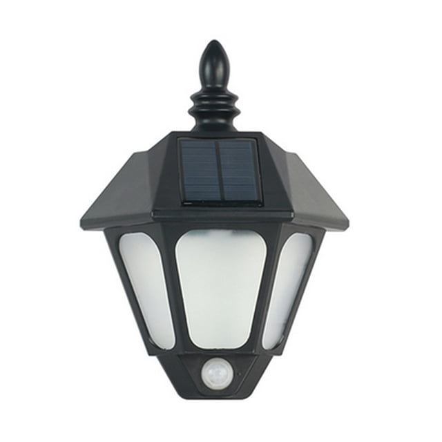 Advancent Luz solar de pared impermeable para exteriores, luces resistentes al calor, lámpara de jardín operada por luz para poste de cubierta de Iluminación y accesorios Advancent HA067695-01