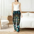 thumbnail image 4 of Balery Boho Dreamcatcher Pantalones de pijama para mujer, pijamas ultraligeros, pantalones de estar por casa-XX-Large, 4 of 6