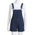thumbnail image 4 of Salopette en Jean Ample pour Femmes avec Trous, 4 of 7