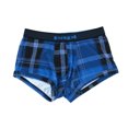 thumbnail image 2 of Men's Papi 626182 Cool 2 Brazilian Trunks - 2 Pack (Black/Blue XL), 2 of 4