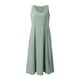 thumbnail image 2 of Vestido largo liso con cuello redondo y bolsillos para mujer: corte holgado informal, transpirable, adecuado para la playa, fiestas y el día a día, tallas S-XXL., 2 of 5