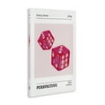 thumbnail image 3 of Stupell Industries Pink Dice Pair Fashion Painting Wrapped Canvas Canvas Art Print Wall Art, 20 x 30, 3 of 7
