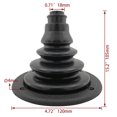 thumbnail image 3 of Xingzhi Rigging Hole Cover Dust-proof Threading Covers Engine Sleeve Cable Boat Marine RV Hardware Accessories Fittings Black, 3 of 6
