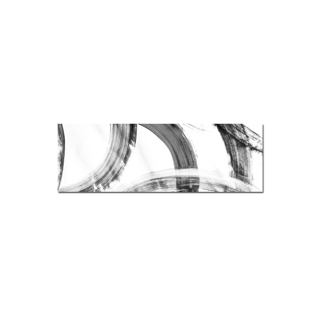 cuadro decorativo black wave 3 lienzo by suma 1 pieza 80 X 30 CM