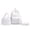 White, variant on LWNYDPLSD Large Backpack for Teens Men Women Bow Backpack 3Pcs Set Youth Aesthetic Cute Backpack Set with Lunch Bag Pencil Case Fashion Preppy Backpack
