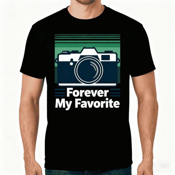 Forever My Favorite, Men's & Big Men's Graphic Tee 100% Cotton T-Shirt, Sizes S-3XL