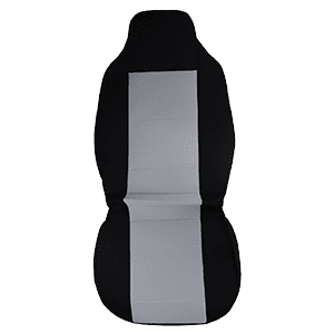 Driver & Passenger Black & Gray Seat Cover Replacement for 2004-2012 Ford Ranger 60/40 High Back Bench