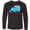 AB-Black, variant on Inktastic Easter Egg Truck Boys Long Sleeve Youth T-Shirt