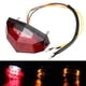 thumbnail image 2 of Lámpara LED de motocicleta Universal roja de 12V luz de, 2 of 8