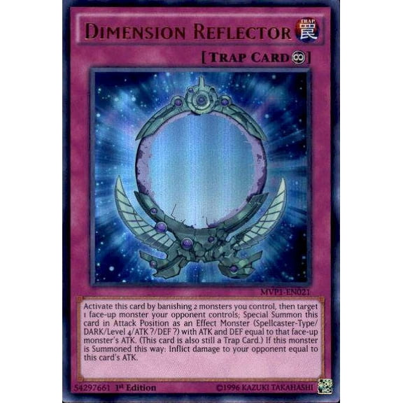 YuGiOh Dark Side of Dimensions Movie Dimension Reflector MVP1-EN021