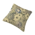 thumbnail image 3 of YFYANG Square Decorative Throw Pillow Case (Without Pillow Insert), Vintage Yellow Flowers Bedroom Sofa Car Cushion Cover, 16"x16", 3 of 9