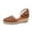 Coffee, variant on Women Lace Espadrille Wedge Sandals, Boho Closed Toe Ribbon Tie Platform Wedges, Breathable Summer Beach Walking Shoes, Lightweight Casual Vacation Wedges(Beige4/A)