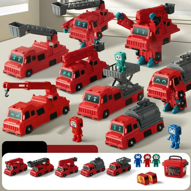 Ensemble de Jouets de Sculpture Modulaires avec Boîte de Rangement, Magnétique
