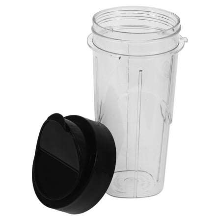 jojofuny Blender Replacement Cup Black For Blender Accessory Kitchen Use 1 Set 9.24X4.05X4.05in