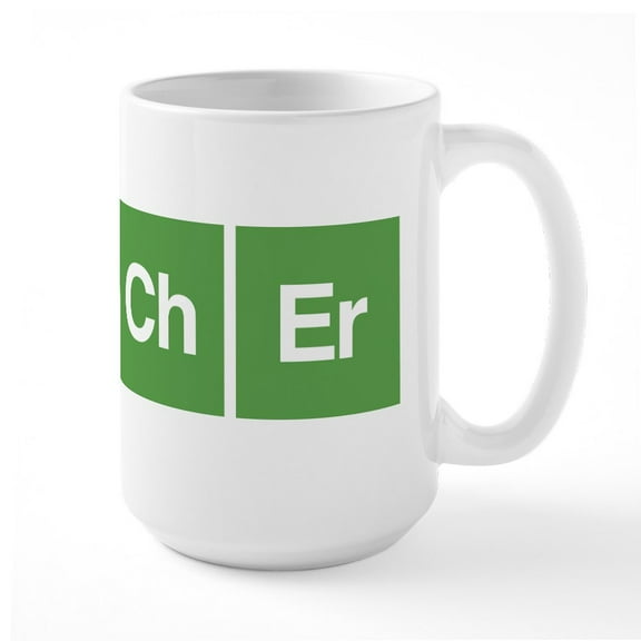 CafePress - Teacher - 15 oz Ceramic Large White Novelty Mug