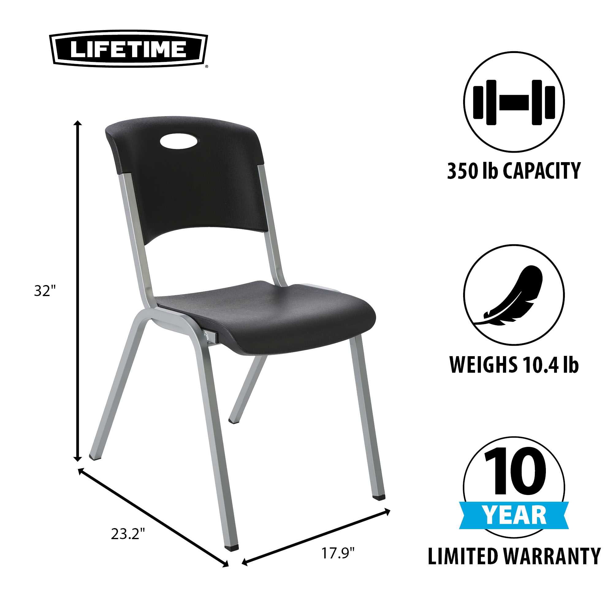 Lifetime stacking chairs costco deals