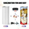 thumbnail image 2 of AGH 25 Pack Sublimation Tumbler Blank 20 OZ, Music Speaker Tumbler, Sublimation Cup, Stainless Steel Sports Water Bottle, DIY Gift (Black), 2 of 5