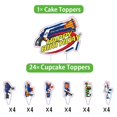 thumbnail image 6 of Dart Battle War Nerf Party Supplies Decorations Birthday Cake Topper Banner Decor Backdrop Balloons, 6 of 7