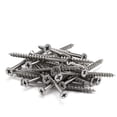 thumbnail image 4 of KS Hardware 3 Inch Wood Screws for Door Hinge #9 Security Screws, 24 Pack Satin Nickel, 4 of 8