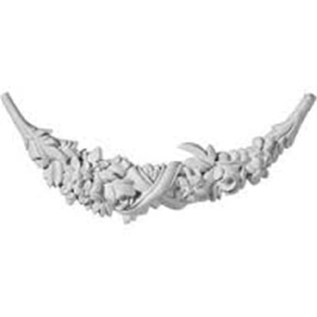 Ekena Millwork ONL09X02DO 9,62 Po X 2,12 Po H accent Architectural - Dole Swag Onlay