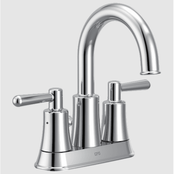 Moen 56911 Ember Chrome two-handle high arc bathroom faucet