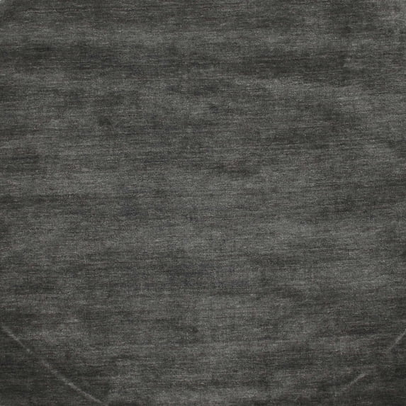 Ahgly Company Indoor Square Contemporary Gray Abstract Area Rugs, 3' Square