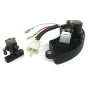 AVR Automatic Voltage Regulator & Carbon Brush For Generac LP5500 RS5500 GP5500 GP6000 GP6500 XP6500 XG6500 XG7000E GP7500E Generator