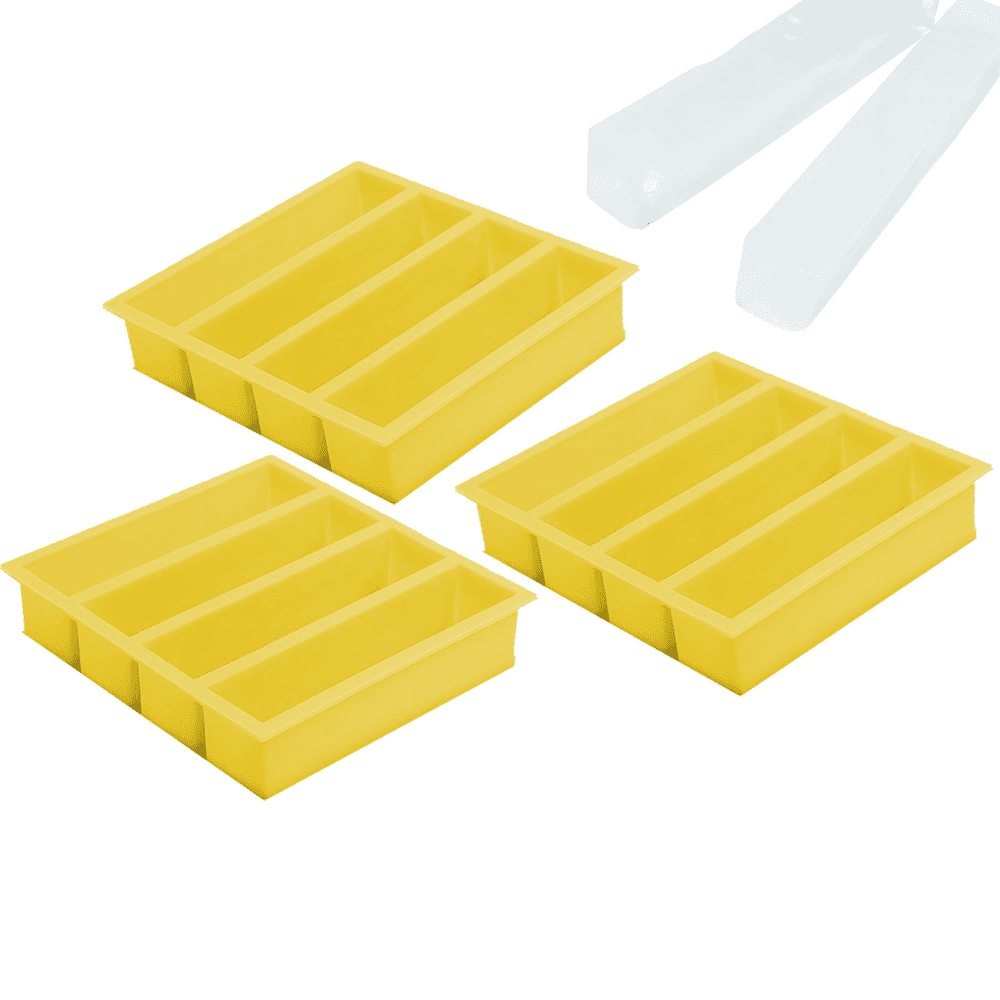 Silicone Ice Cube Trays For Water Bottles Ice Cube Mold 12 Cavity, Easy