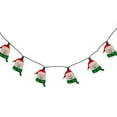 thumbnail image 6 of Northlight Snowman Heads with Scarves Christmas Light Set - Clear - 7.5' Green Wire - 10ct, 6 of 7