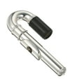 thumbnail image 3 of Ammoon Nickel-Plated Flute Curved Head Joint Musical Instrument Accessories Headjoints Replacement Part, 3 of 7