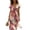 01 Red, variant on Bohemian Chiffon Flowy Dress for Women Summer Elegant Floral Print V Neck Swing Wedding Guest Vacation Dresses