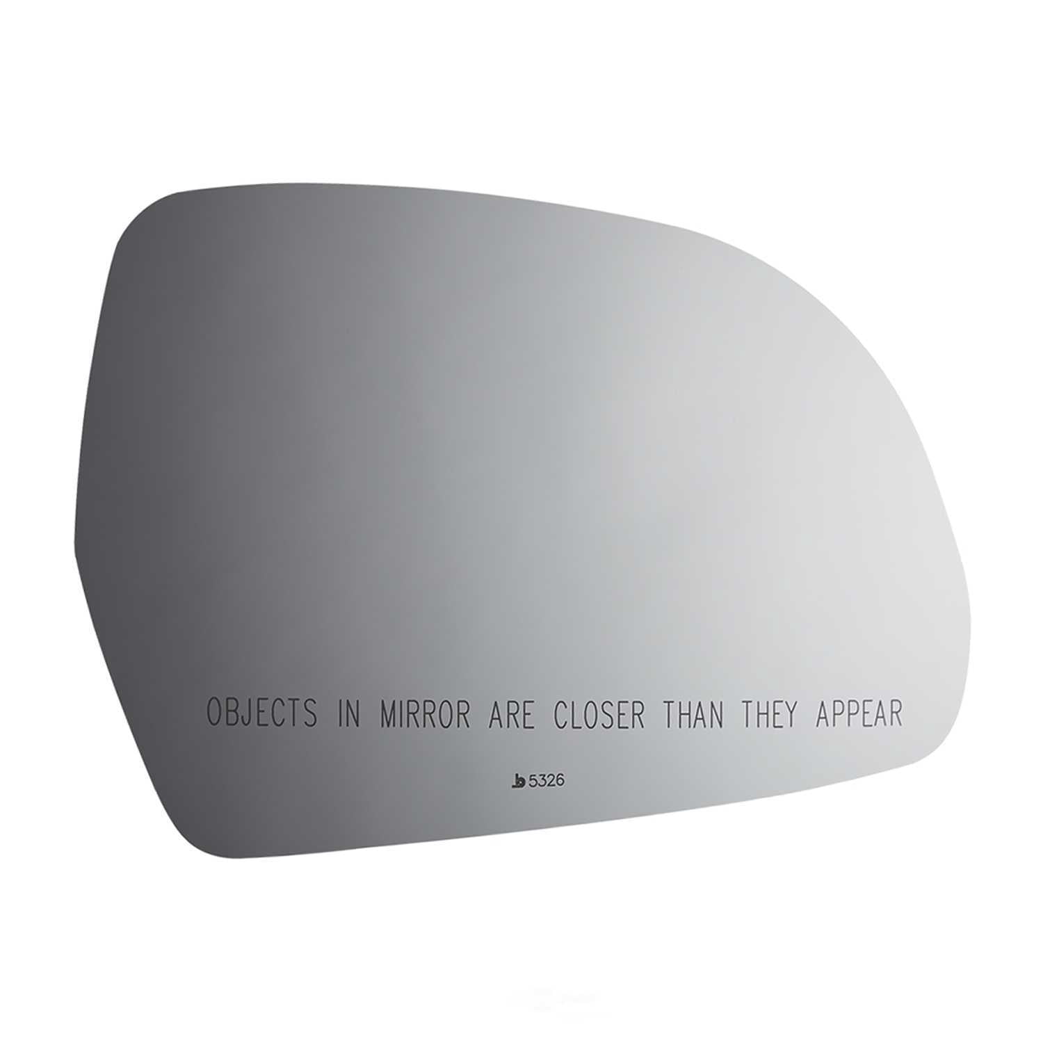 Burco Side View Mirror Replacement Glass - Clear Glass - 5326