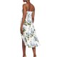 thumbnail image 4 of Lucakuins Mujeres Camisola Midi Vestido Casual Verano Estampado de Flores Vestido de Fiesta para Ropa de Playa Ropa de Calle Lucakuins  moda, 4 of 5
