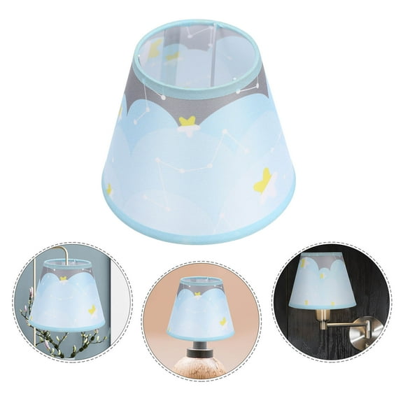 Pretyzoom Small Lamp Shades for Table Lamps Lampshade Fabric Multi 1Set