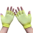 thumbnail image 2 of Fingerless Exercise Non Slip Yoga Pilates Gloves with Silicone Dots, 2 of 5