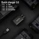 thumbnail image 4 of Cargador de pared USB C AVAPOW 18W de carga rápida negro, 4 of 5