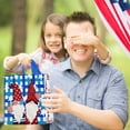 thumbnail image 6 of 12 Pack 4th of July Gift Bags with Handle, American Flag Blue White and Red Patriotic Woven Bags for Independence Day Party Favor Decorations Supplies, Reusable Treat Bags, 6 of 7