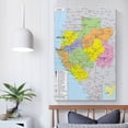 thumbnail image 5 of Ga-bon Map Posters Artworks Canvas Poster Room Aesthetic Wall Art Prints Home Modern Decor Gifts 12x18inch(30x45cm), 5 of 6